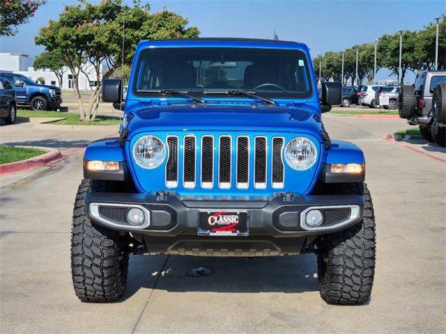 Used 2021 Jeep Wrangler Unlimited Sahara with VIN 1C4HJXEN2MW841558 for sale in Arlington, TX