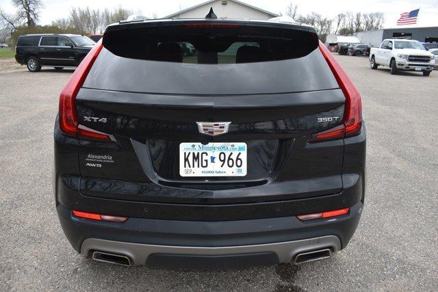 Certified 2022 Cadillac XT4 Premium Luxury with VIN 1GYFZDR41NF110003 for sale in Alexandria, Minnesota