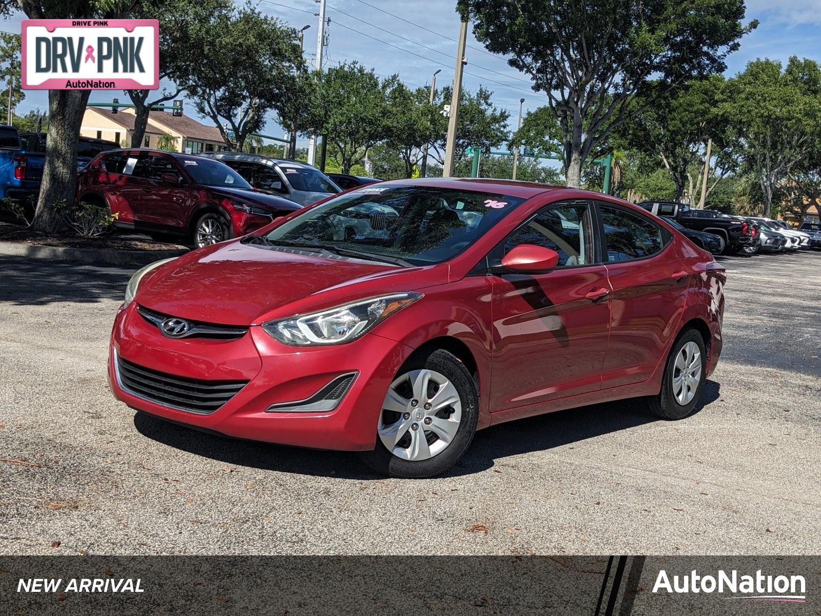 2016 Hyundai ELANTRA Vehicle Photo in PEMBROKE PINES, FL 33024-6534