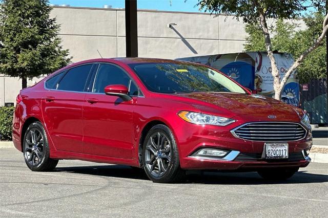 Used 2018 Ford Fusion SE with VIN 3FA6P0H73JR115612 for sale in Vacaville, CA