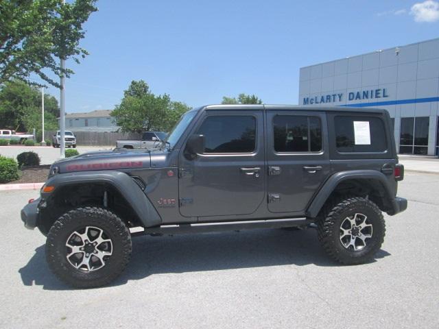 Used 2020 Jeep Wrangler Unlimited Rubicon with VIN 1C4HJXFN7LW277385 for sale in Springdale, AR