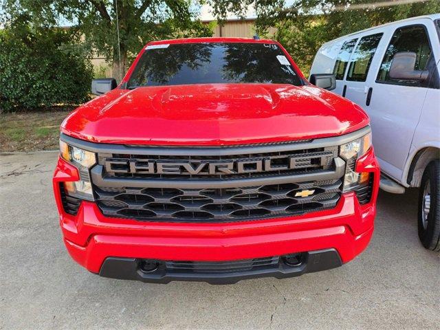 Used 2022 Chevrolet Silverado 1500 Custom with VIN 1GCPDBEK9NZ506759 for sale in Arlington, TX