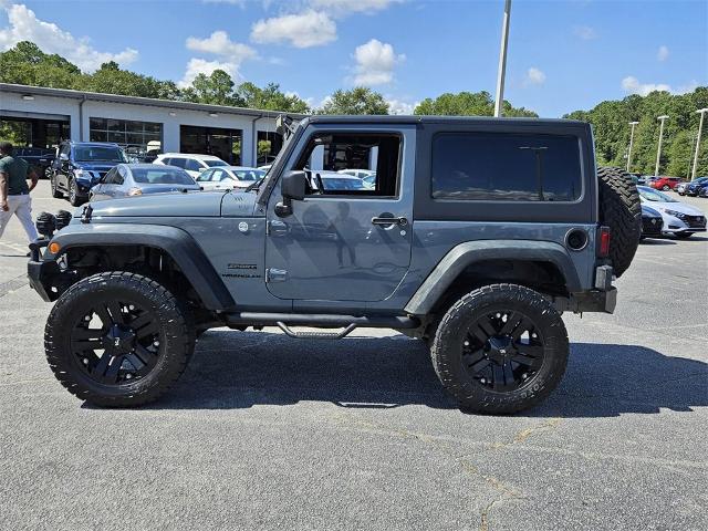 Used 2014 Jeep Wrangler Sport with VIN 1C4AJWAG0EL142516 for sale in Dublin, GA