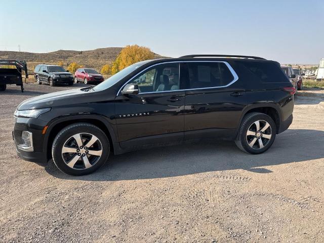 Used 2022 Chevrolet Traverse True North with VIN 1GNEVHKW8NJ175810 for sale in Newcastle, WY