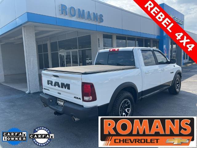 Used 2016 RAM Ram 1500 Pickup Rebel with VIN 1C6RR7YT0GS200449 for sale in Independence, KS