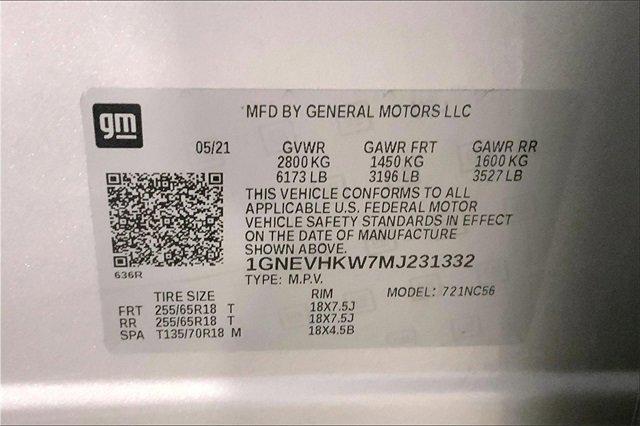 2021 Chevrolet Traverse Vehicle Photo in KANSAS CITY, MO 64114-4502