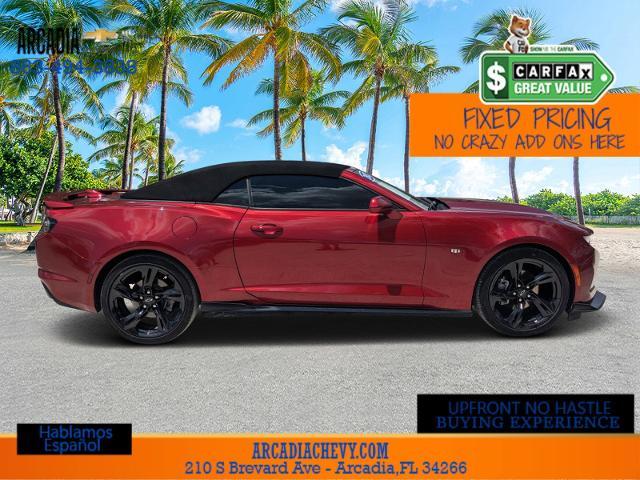 Used 2022 Chevrolet Camaro 3LT with VIN 1G1FD3DX9N0109886 for sale in Arcadia, FL