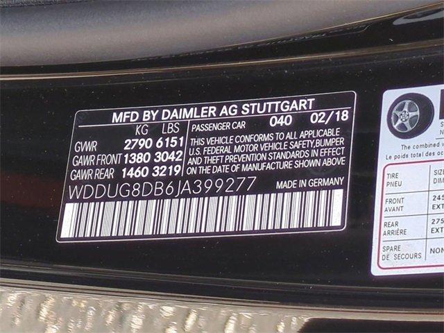 2018 Mercedes-Benz S-Class Vehicle Photo in PASADENA, CA 91107-3803