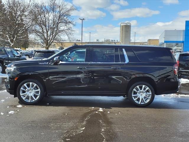 Used 2021 Chevrolet Suburban High Country with VIN 1GNSKGKL6MR259443 for sale in Princeton, Minnesota