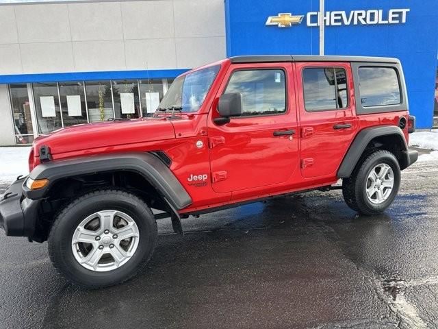 Used 2021 Jeep Wrangler Unlimited Sport S with VIN 1C4HJXDN1MW625735 for sale in Craig, CO