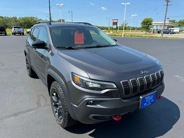 Used 2022 Jeep Cherokee Trailhawk with VIN 1C4PJMBX1ND515327 for sale in Portage, WI