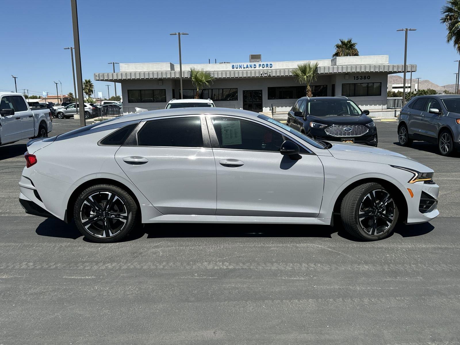 Used 2023 Kia K5 GT-Line with VIN 5XXG64J20PG211972 for sale in Victorville, CA