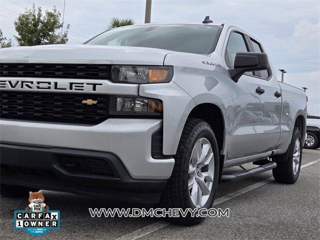 Certified 2020 Chevrolet Silverado 1500 Custom with VIN 1GCRWBEK2LZ164491 for sale in Clermont, FL