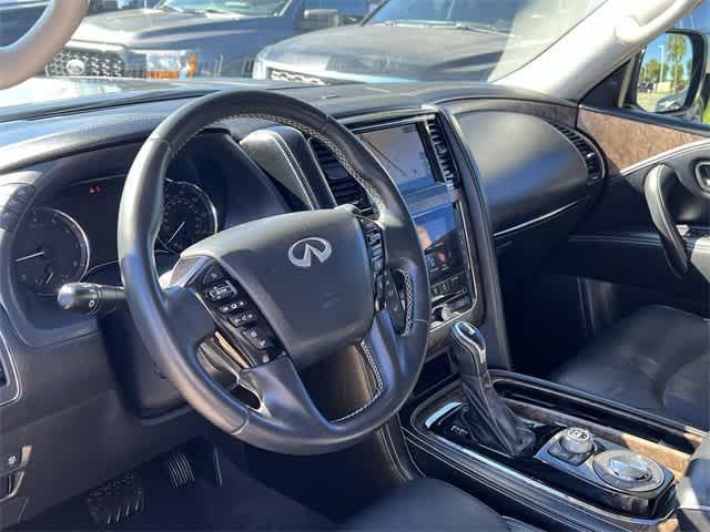 Used 2021 INFINITI QX80 PREMIUM SELECT with VIN JN8AZ2AF7M9716022 for sale in Houston, TX