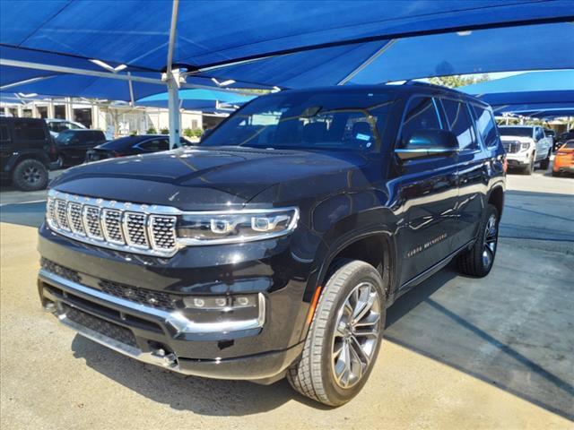 2022 Jeep Grand Wagoneer Vehicle Photo in DENTON, TX 76210-9321