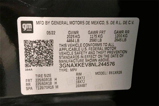 2022 Chevrolet Equinox Vehicle Photo in INDEPENDENCE, MO 64055-1314