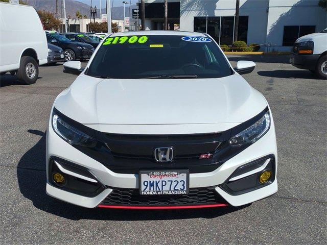 2020 Honda Civic Si Coupe Vehicle Photo in PASADENA, CA 91107-3803