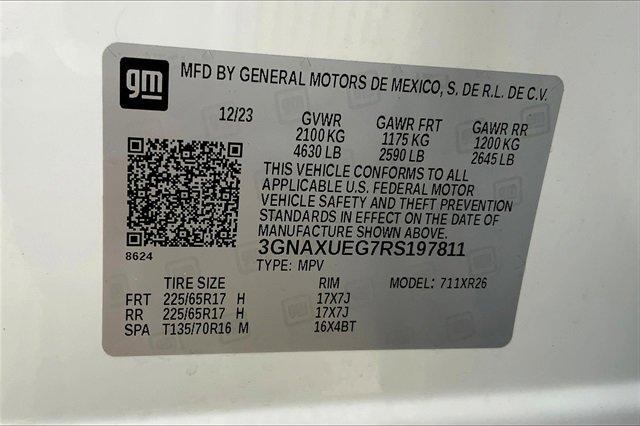 2024 Chevrolet Equinox Vehicle Photo in TOPEKA, KS 66609-0000