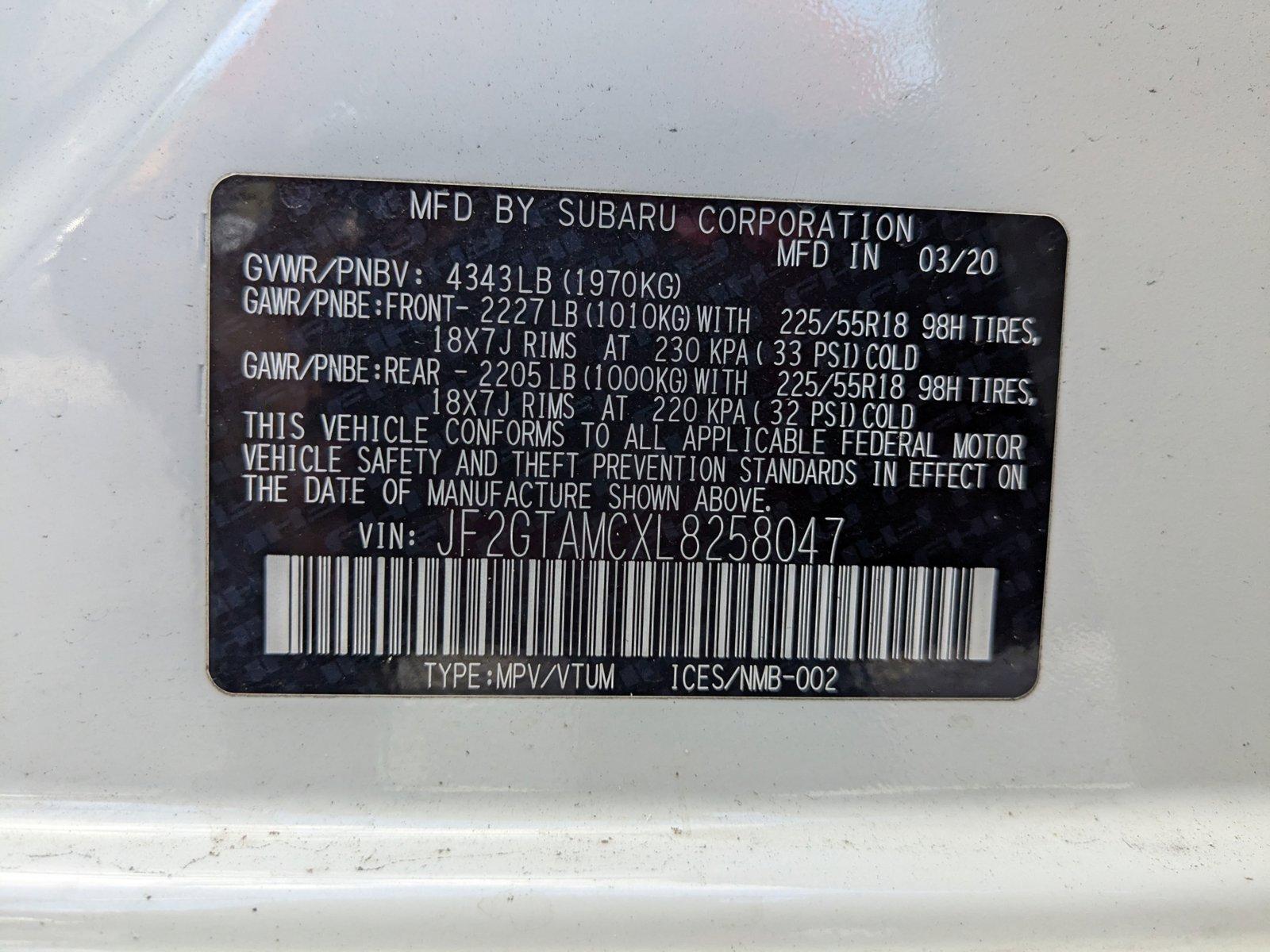 2020 Subaru Crosstrek Vehicle Photo in Maitland, FL 32751