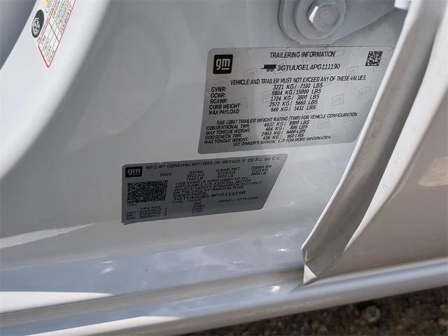 2023 GMC Sierra 1500 Vehicle Photo in ALBERTVILLE, AL 35950-0246