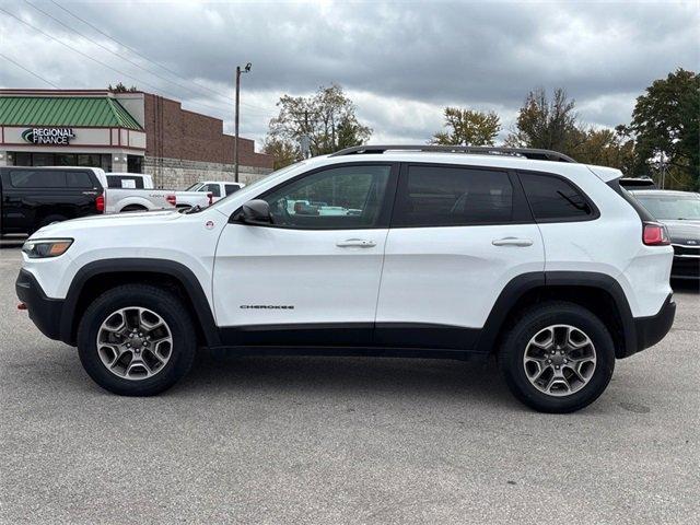 Used 2020 Jeep Cherokee Trailhawk with VIN 1C4PJMBX9LD620954 for sale in Fenton, MO