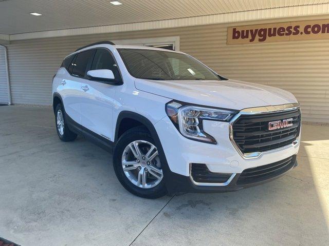 Used 2022 GMC Terrain SLE with VIN 3GKALMEVXNL125335 for sale in Carrollton, OH