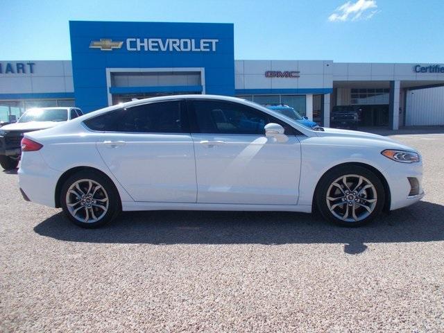 Used 2020 Ford Fusion SEL with VIN 3FA6P0CD2LR154272 for sale in Dalhart, TX