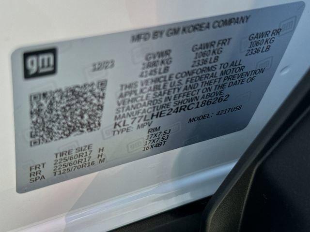 2024 Chevrolet Trax Vehicle Photo in RIVERSIDE, CA 92504-4106