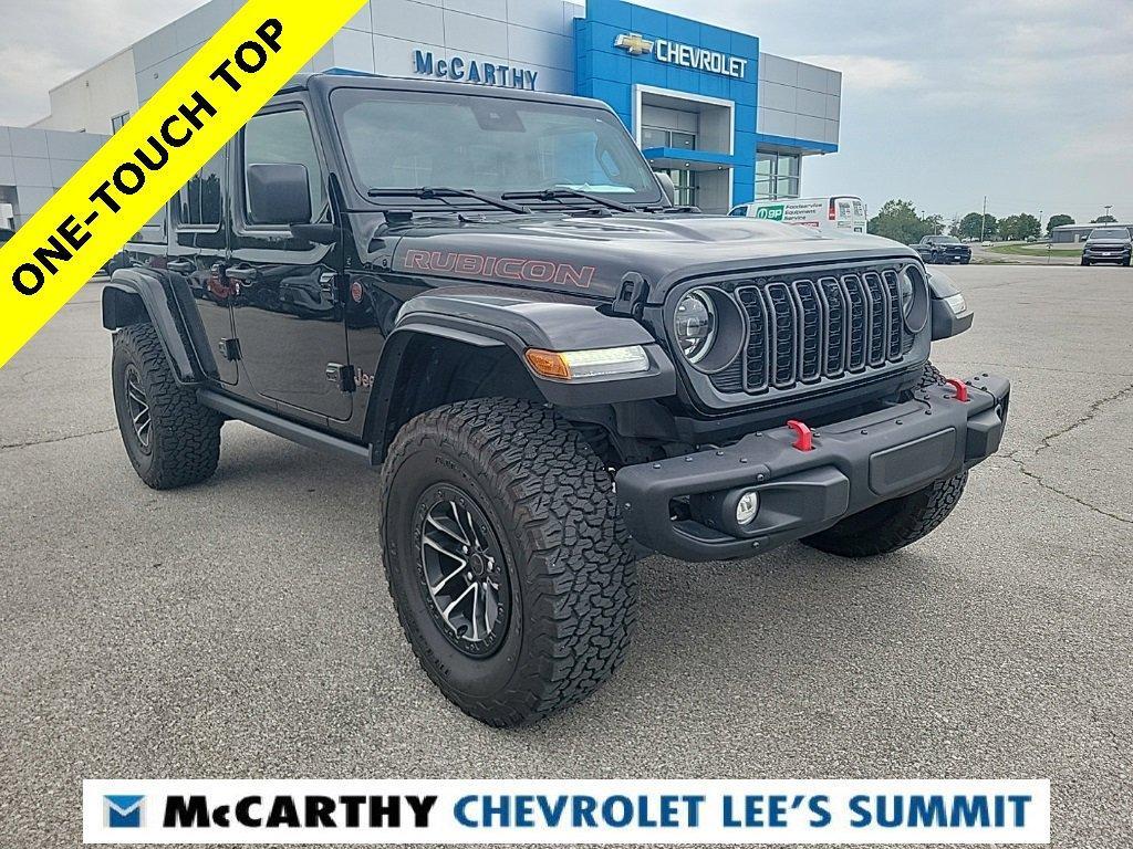 Used 2024 Jeep Wrangler 4-Door Rubicon X with VIN 1C4RJXFG2RW134763 for sale in Lee's Summit, MO