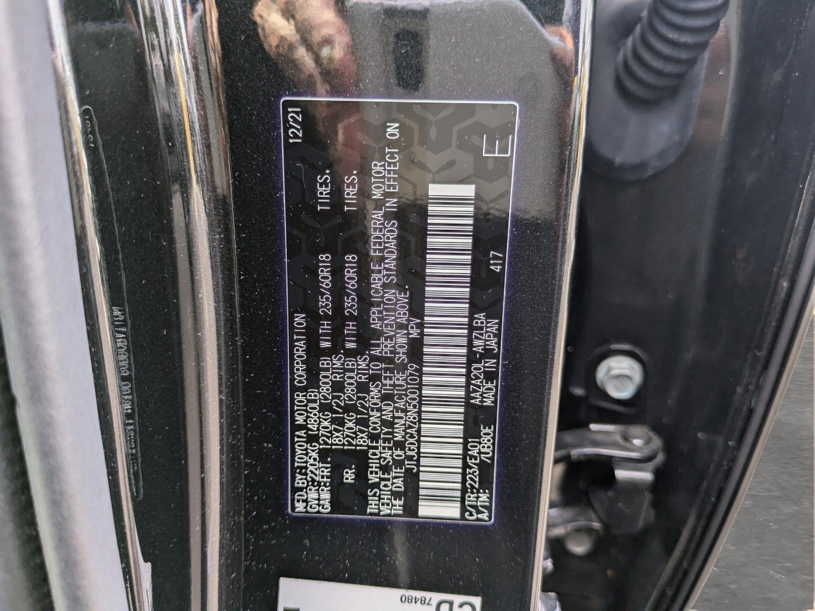 2022 Lexus NX 250 Vehicle Photo in Clearwater, FL 33761