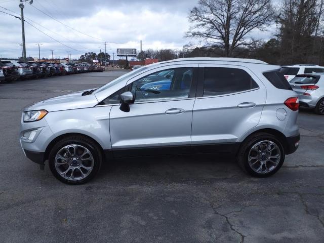 Used 2021 Ford EcoSport Titanium with VIN MAJ3S2KE3MC401533 for sale in Hartselle, AL