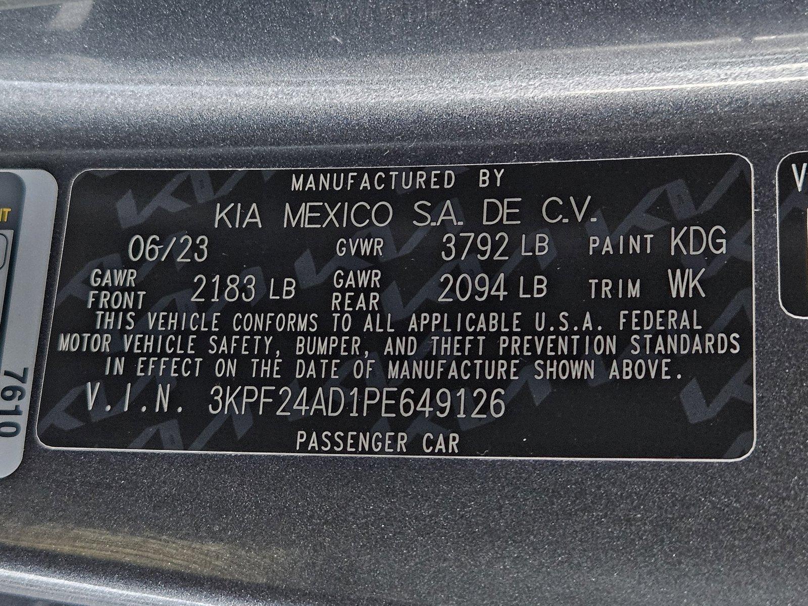 2023 Kia Forte Vehicle Photo in Henderson, NV 89014