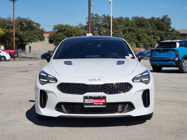 Used 2022 Kia Stinger GT1 with VIN KNAE45LC0N6108990 for sale in Farmers Branch, TX