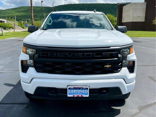 Certified 2023 Chevrolet Silverado 1500 Custom with VIN 3GCPDBEK2PG145121 for sale in Painted Post, NY