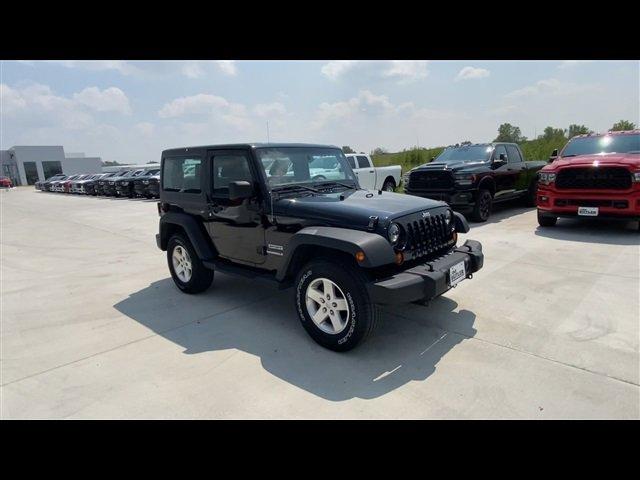 Used 2013 Jeep Wrangler Sport with VIN 1C4AJWAG0DL553946 for sale in Centralia, MO