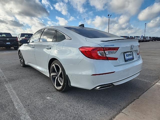 2022 Honda Accord Sedan Vehicle Photo in EASTLAND, TX 76448-3020