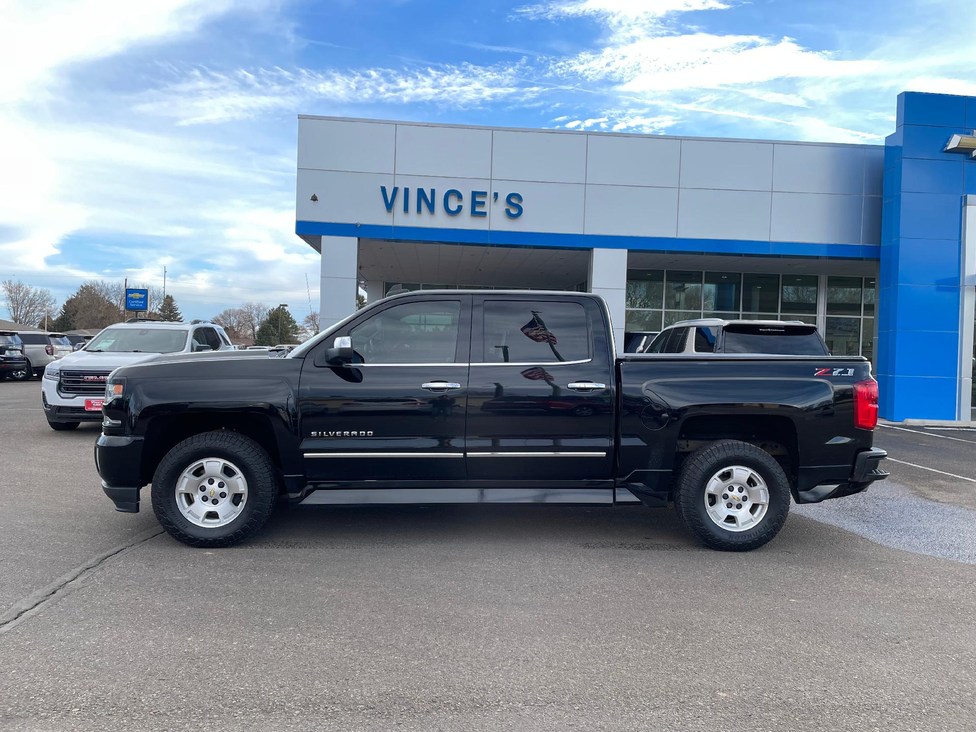 Used 2018 Chevrolet Silverado 1500 LTZ with VIN 3GCUKSEC3JG353761 for sale in Burlington, CO