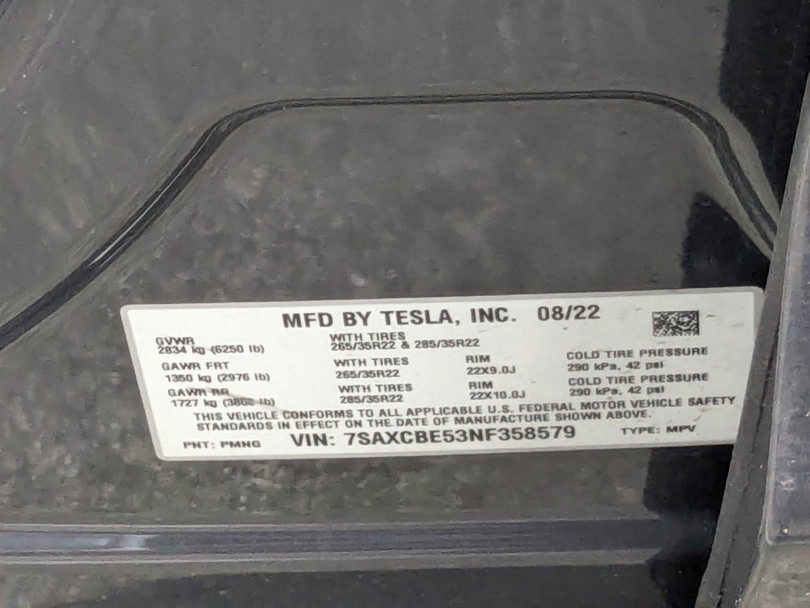 2022 Tesla Model X Vehicle Photo in Coconut Creek, FL 33073