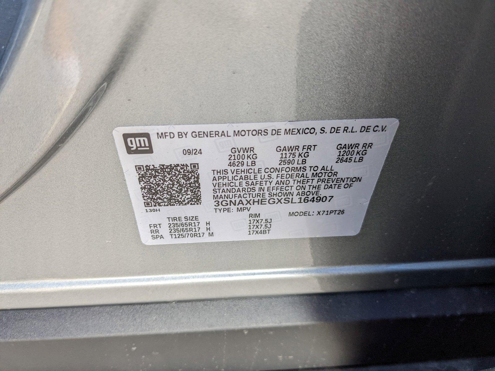 2025 Chevrolet Equinox Vehicle Photo in ORLANDO, FL 32808-7998