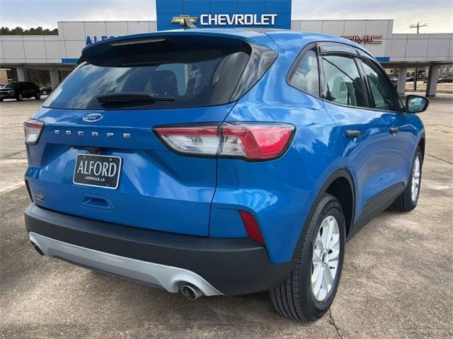 Used 2021 Ford Escape S with VIN 1FMCU0F6XMUA77689 for sale in Leesville, LA