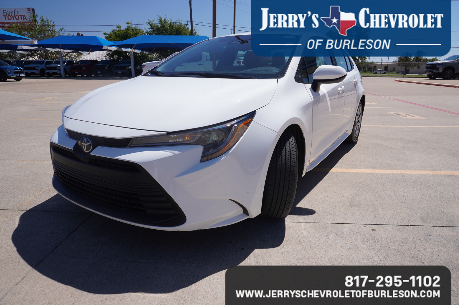 Used 2023 Toyota Corolla LE with VIN 5YFB4MDE2PP056404 for sale in Burleson, TX