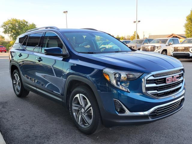 Used 2019 GMC Terrain SLT with VIN 3GKALVEV4KL375431 for sale in Coldwater, MI