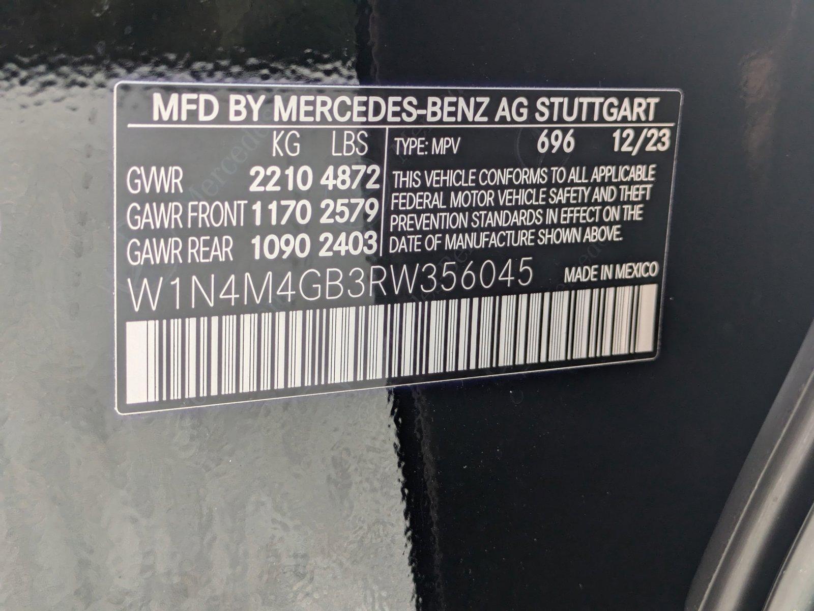 2024 Mercedes-Benz GLB Vehicle Photo in Sarasota, FL 34231