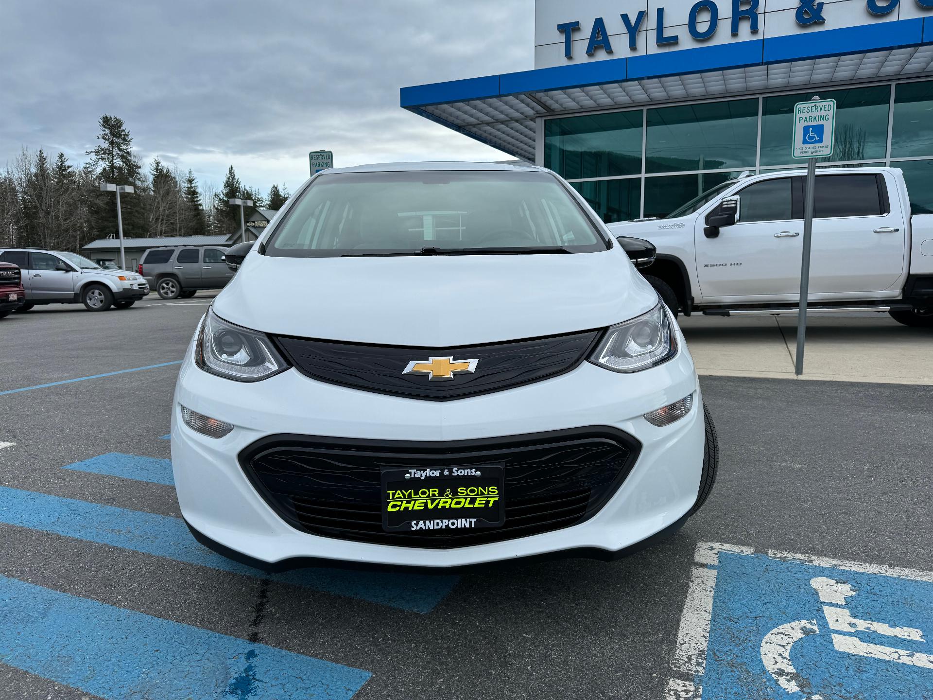 Used 2020 Chevrolet Bolt EV LT with VIN 1G1FY6S0XL4133423 for sale in Ponderay, ID