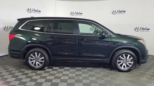 Used 2021 Honda Pilot EX-L with VIN 5FNYF5H56MB005760 for sale in Salina, KS