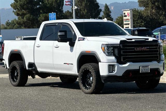 Used 2021 GMC Sierra 2500HD AT4 with VIN 1GT49PEY6MF318738 for sale in Dublin, CA