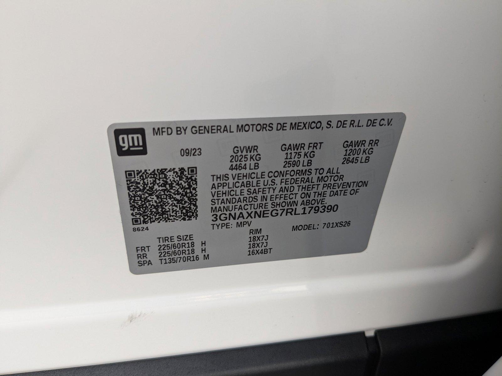 2024 Chevrolet Equinox Vehicle Photo in MIAMI, FL 33134-2699