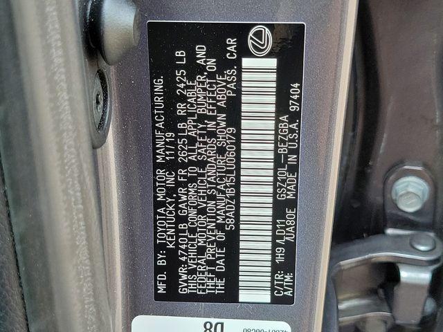 2020 Lexus ES 350 Vehicle Photo in DANBURY, CT 06810-5034