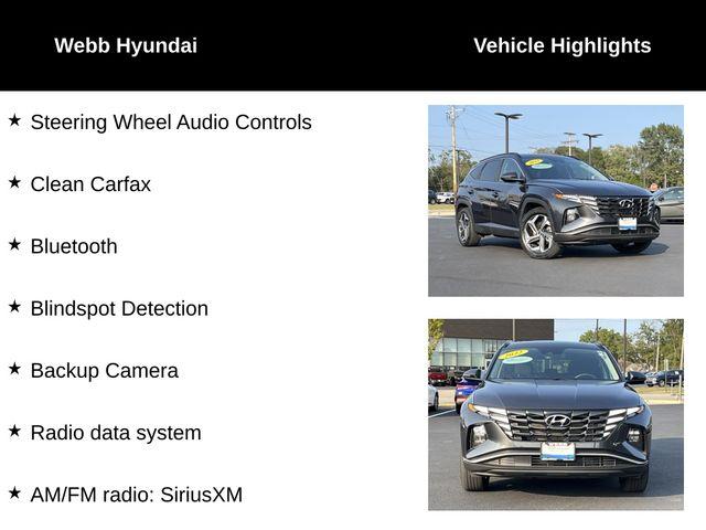 2022 Hyundai TUCSON Vehicle Photo in Highland, IN 46322-2506