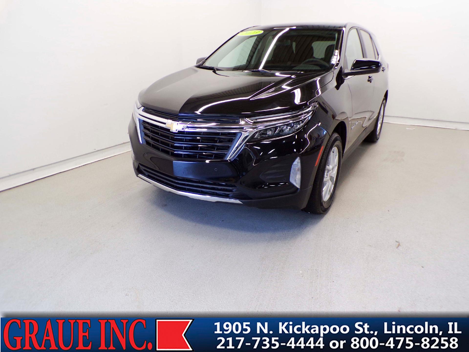 Used 2023 Chevrolet Equinox LT with VIN 3GNAXKEG2PL165392 for sale in Lincoln, IL